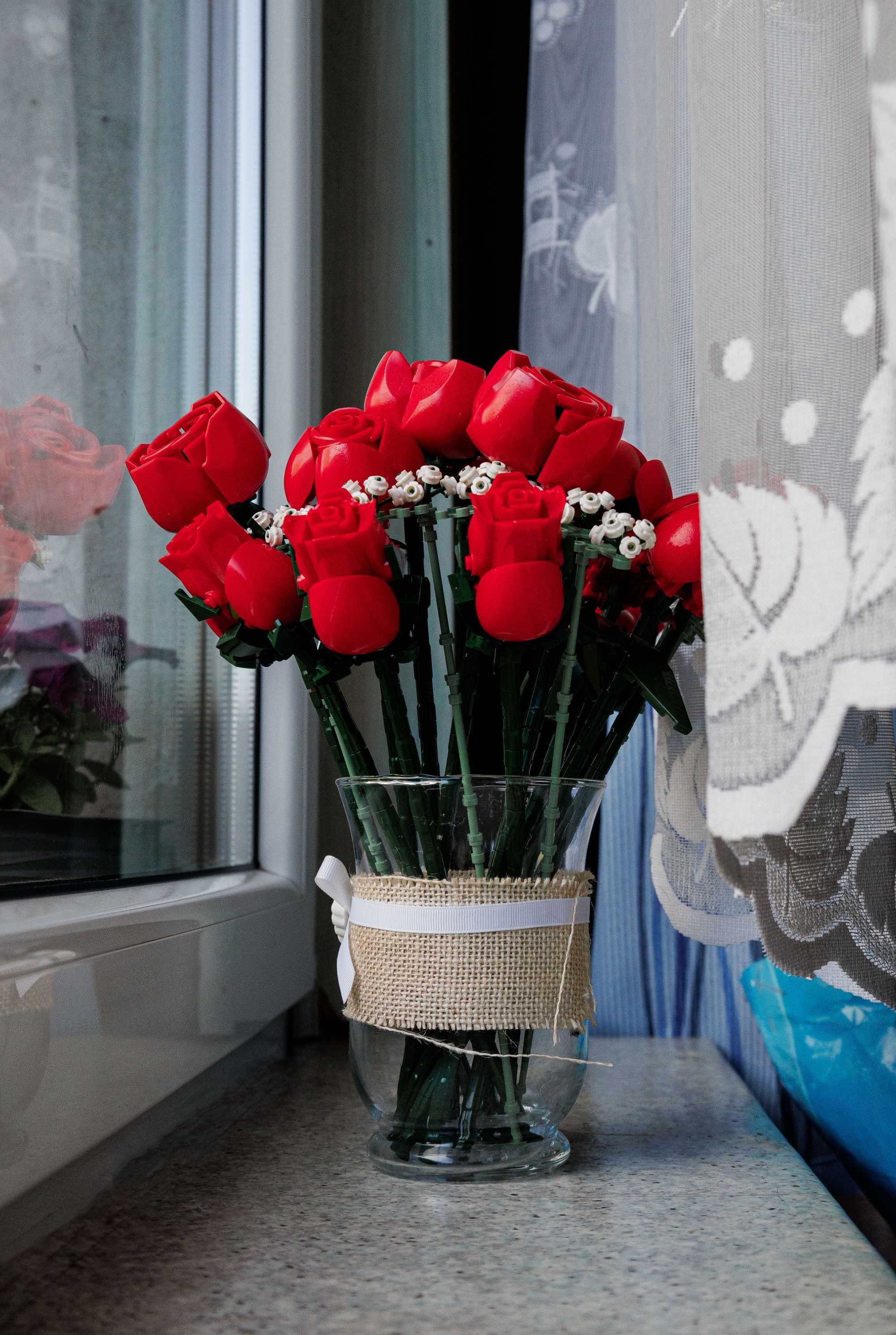 Bouquet of Roses, bukiety róż zestaw Botanical Collection klocki