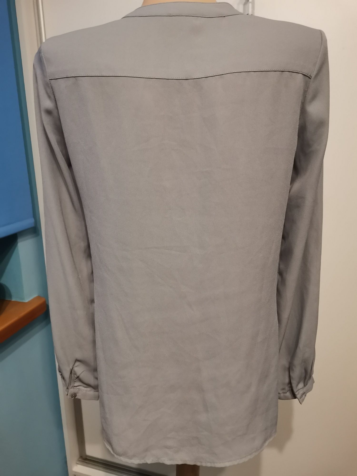 Elegancka bluzka damska Mohito rozm 36, odcienie szarości, praca,biuro