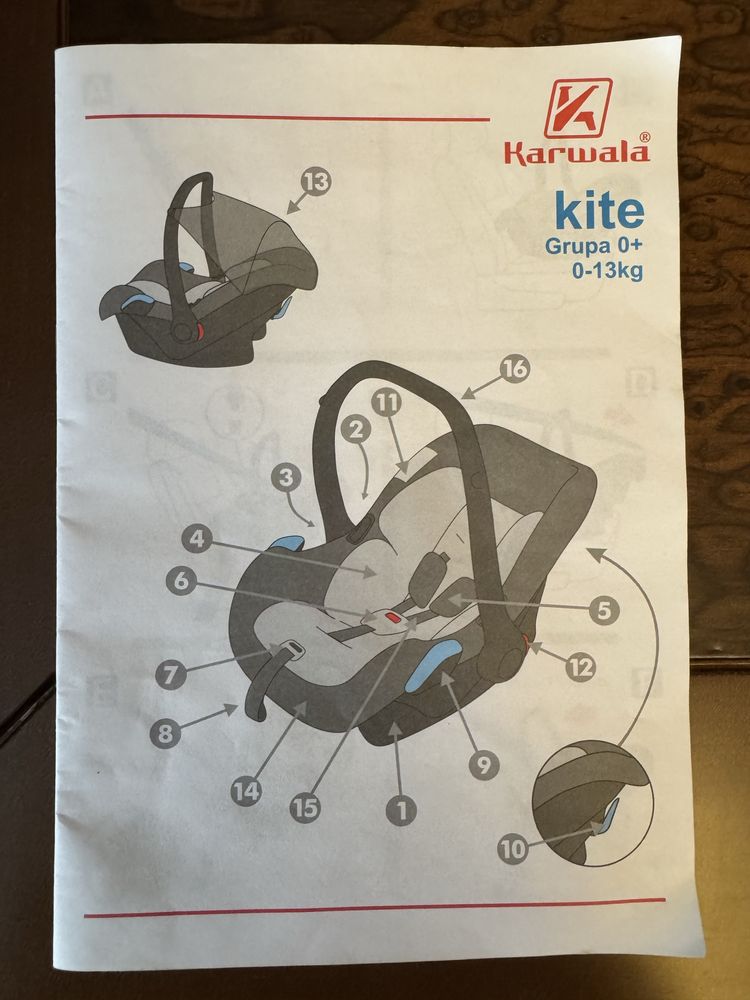 Автокрісло adamex kite