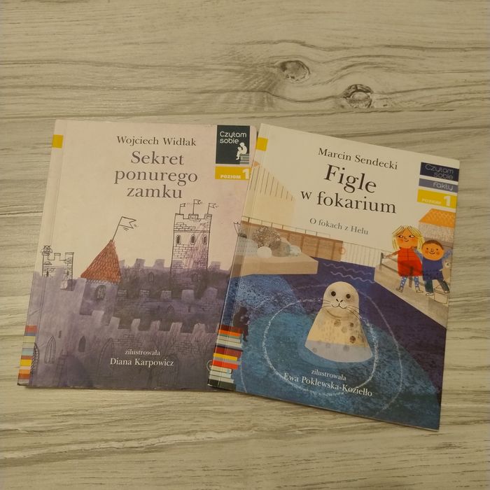 Dwie książeczki z serii Czytam sobie 1