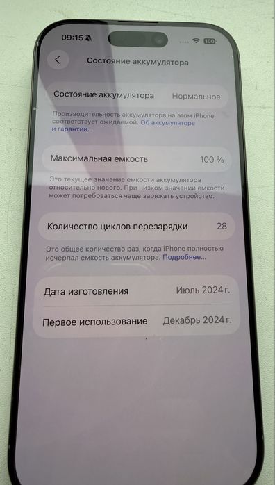 iPhone 16 Pro 256 GB / Natural Titanium