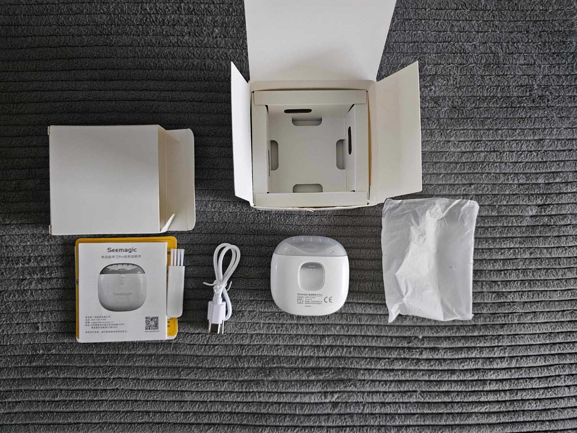 Seemagic Pro elektryczny automatyczny obcinacz do paznokci