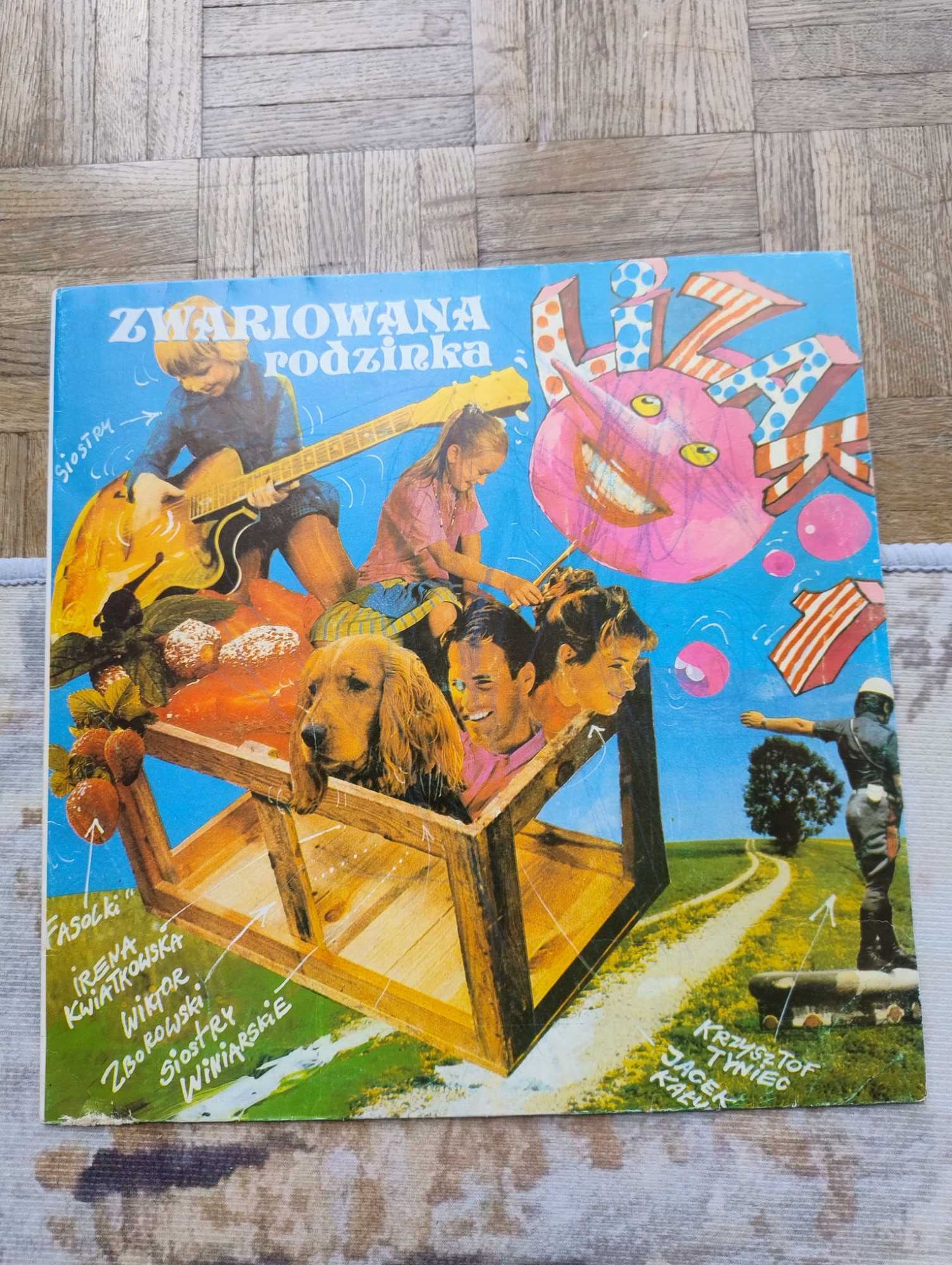 Płyta winylowa Lizak zwariowana rodzinka