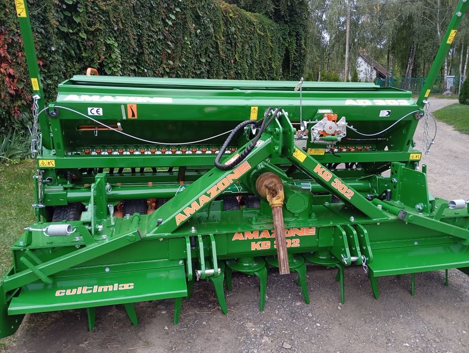 Amazone kg ke 303 ad 302 siewnik talerzowy 3m agregat uprawowo-siewny