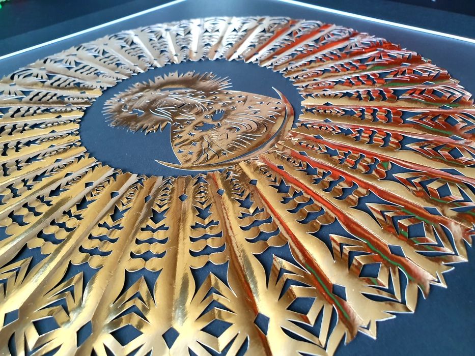 Wycinanka Matka Boska Ostrobramska