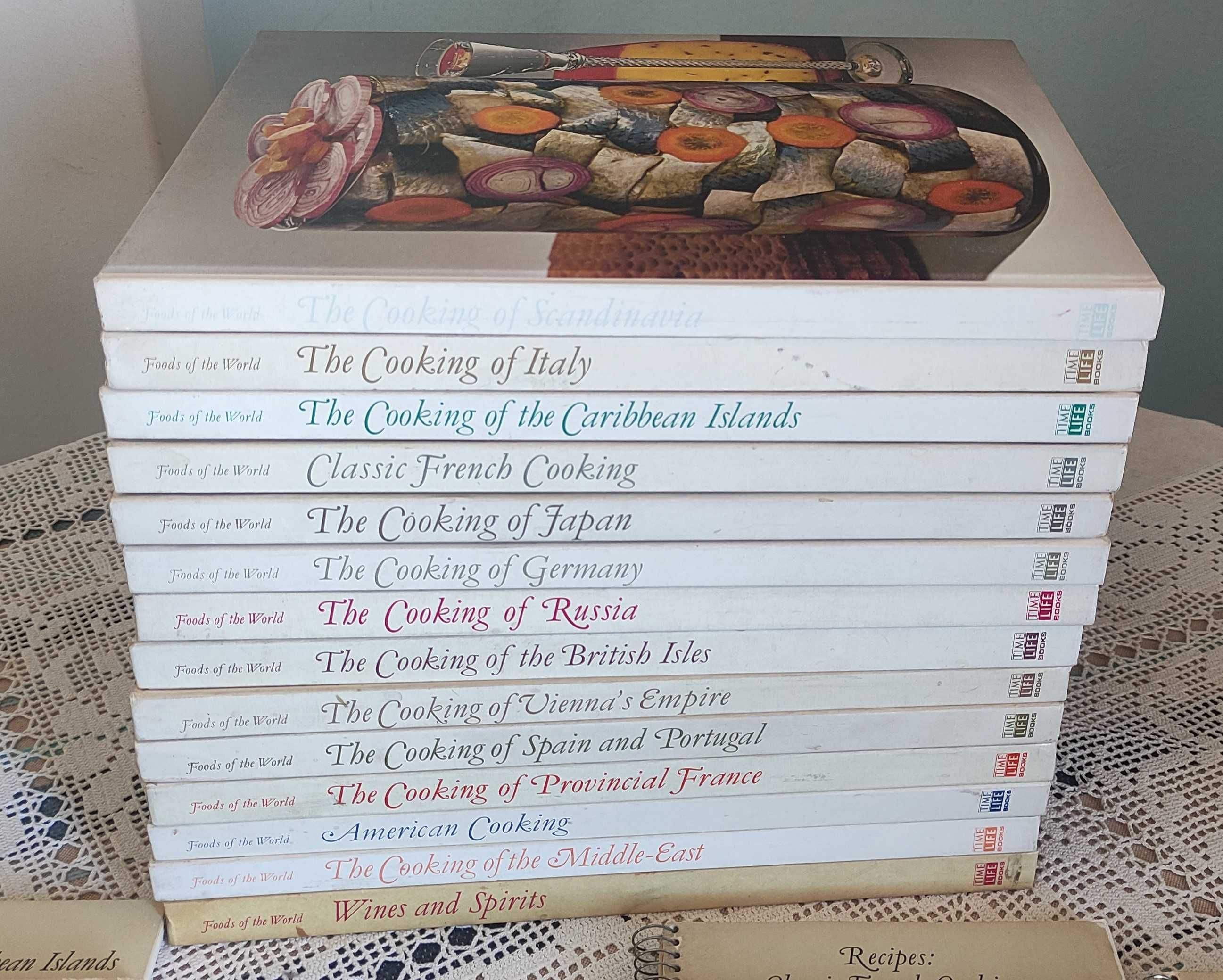 Coleção Livros Culinaria - Foods Of The World da Time Life Books