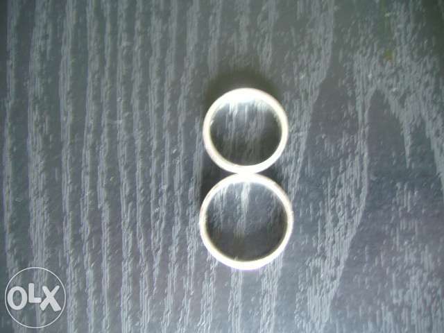 Anéis de prata masculino e feminino