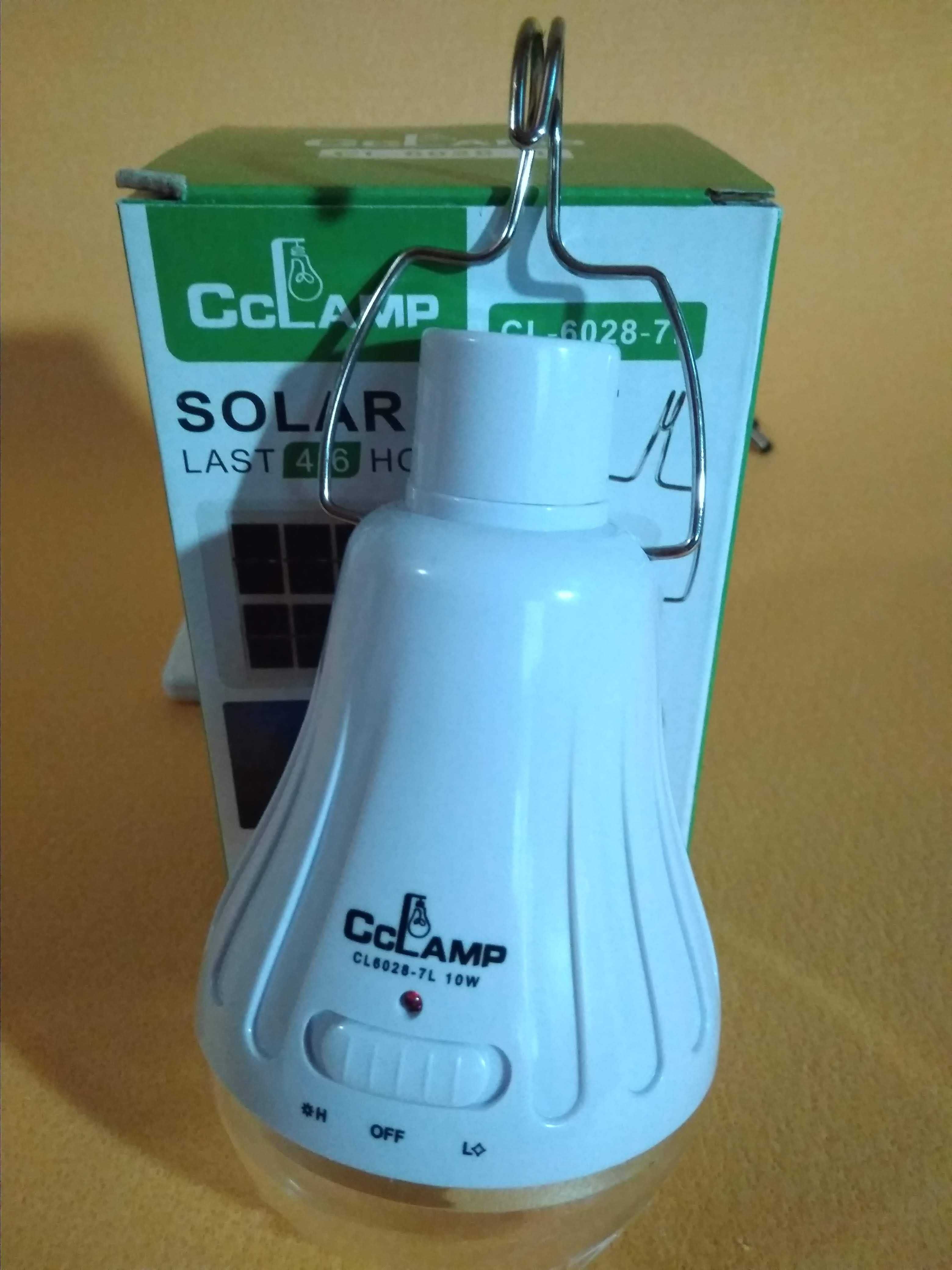 Лампа с солнечной батареей GD-6028-7L фонарик для кемпинга