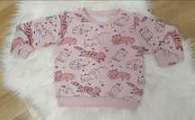 Bluza dla dziewczynki różowa w kotki Reserved roz. 122