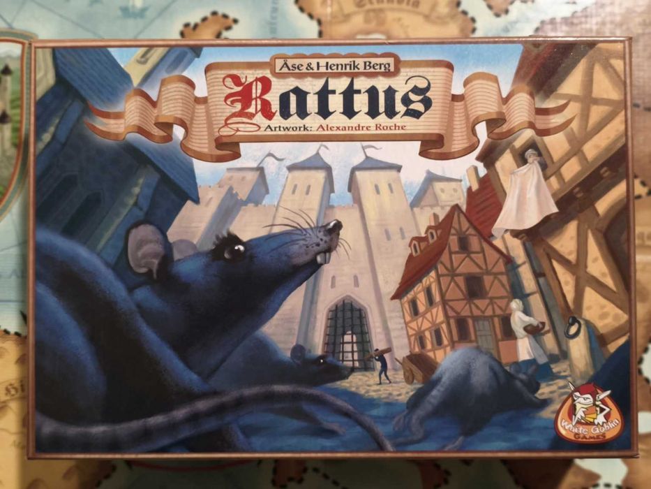 RATTUS gra planszowa nowa, odfoliowana nie używana Unikat