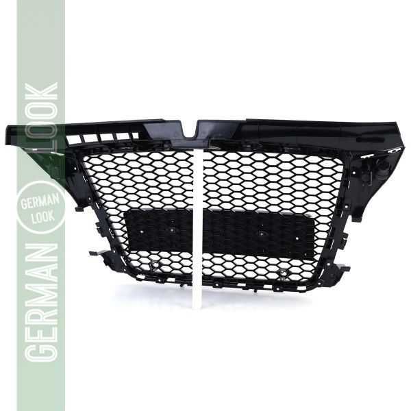 Grelha Desportiva look RS preto brilhante Audi A3 8P 08 a 13