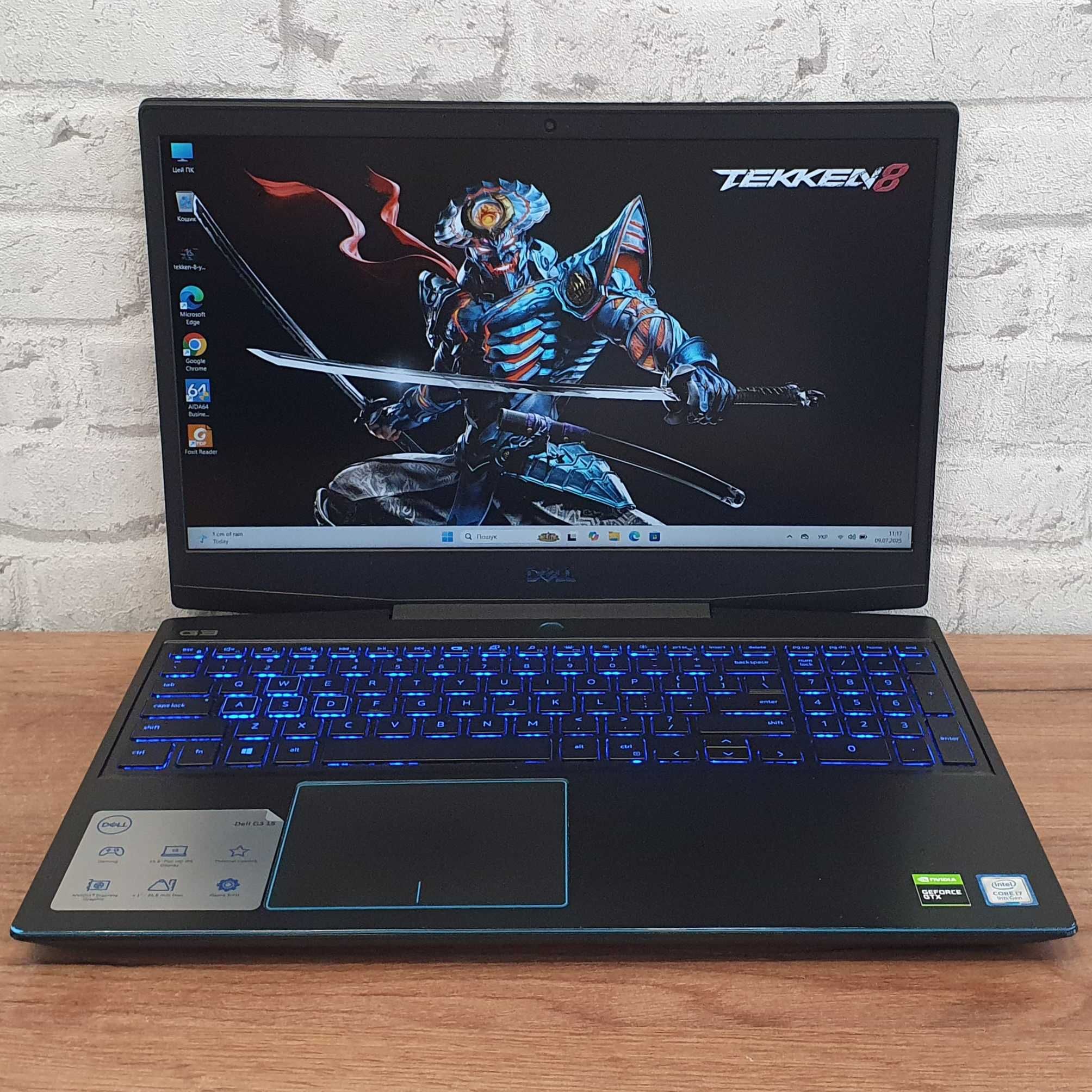 Игровой DELL • i7-9750H • GTX 1660ti-6гб • 512SSD • 16ОЗУ • Гарантія •