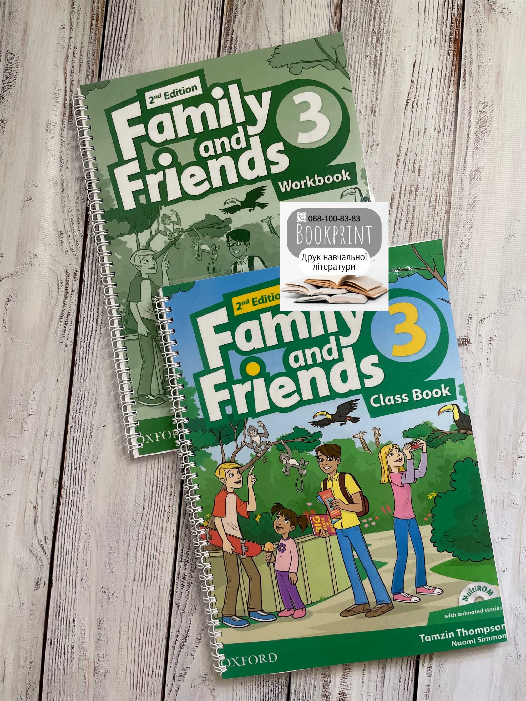 Family and friends 2nd ed 1,2,3,4,5,6 книга+зошит