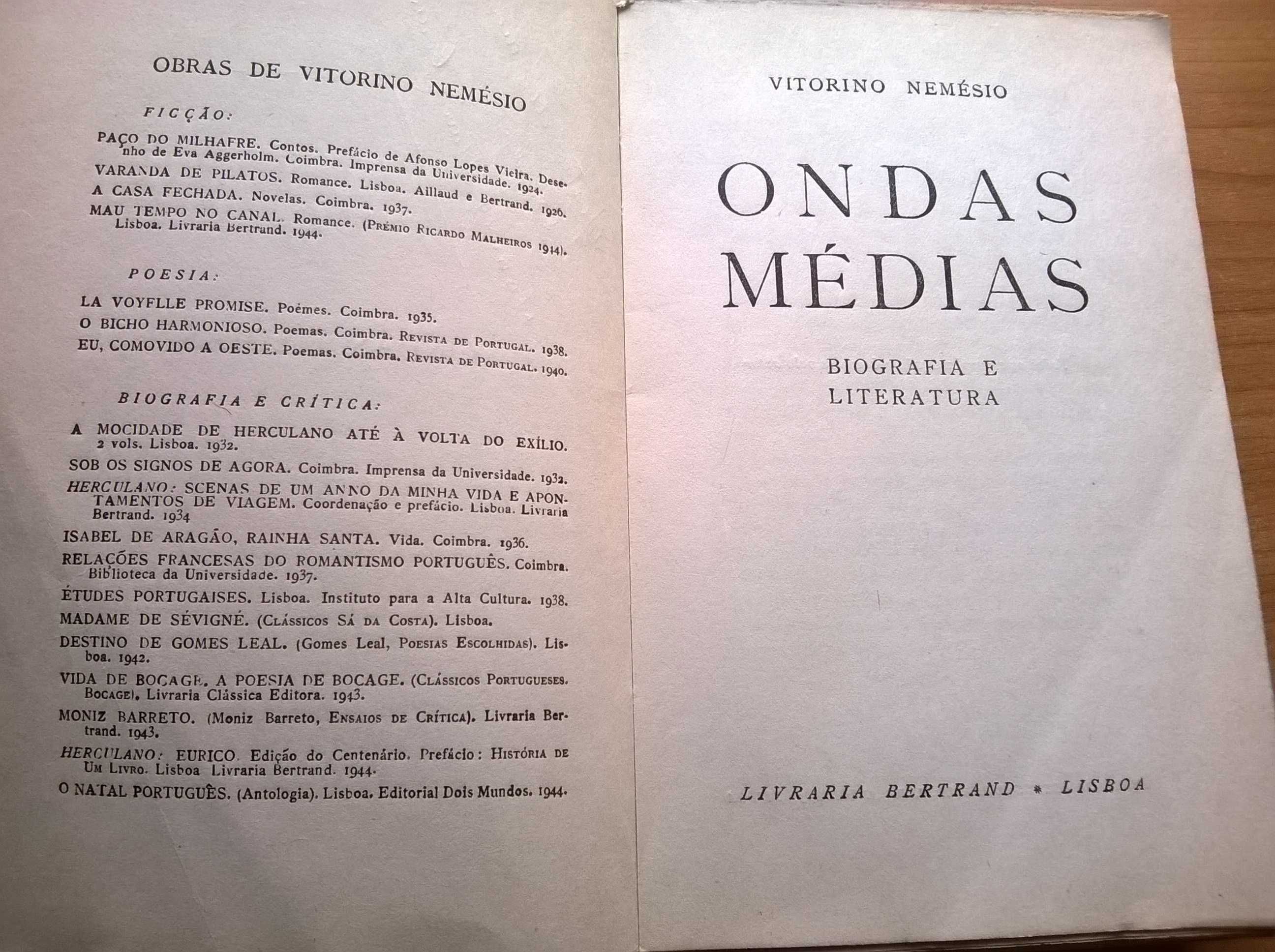 " Ondas Médias " - Vitorino Nemésio