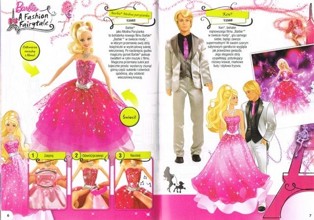 Barbie Modna Paryżanka 2010 r. Interaktywna świeci i gra. Suknia 2w1.