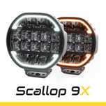 Reflektor dalekosieżny SKYLED SCALLOP 9X FI220 z Homologacją Tuning
