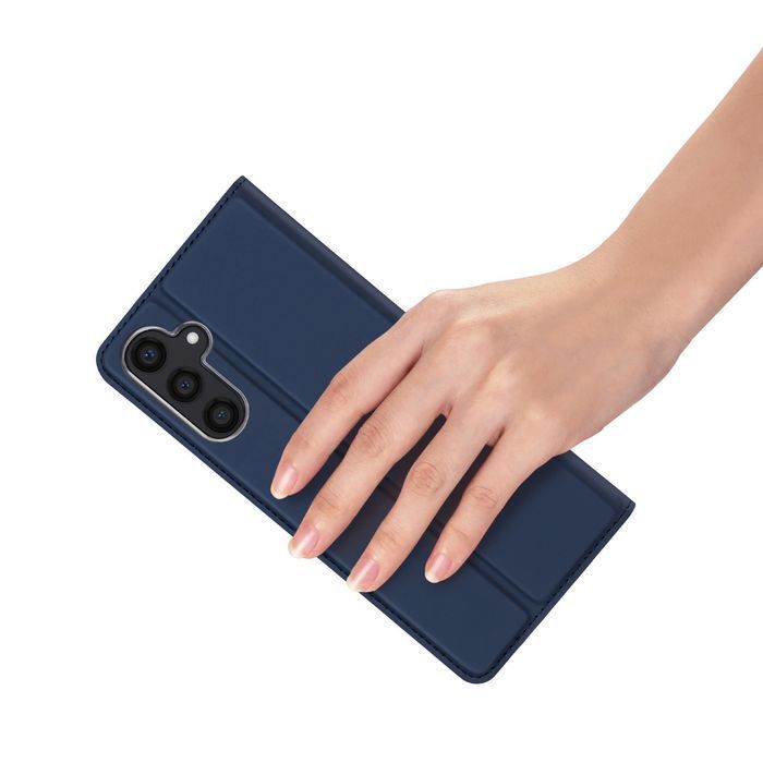 Etui Dux Ducis Skin Pro do Samsung S24 z klapką - niebieskie