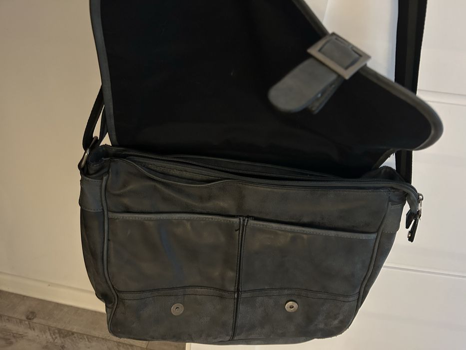 Torba meska skorzana solidna