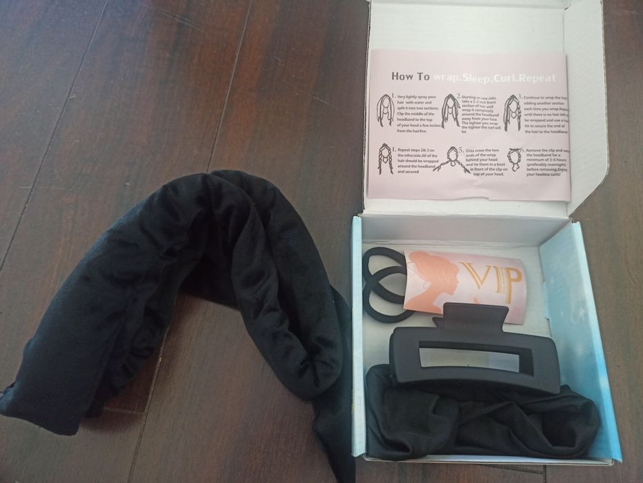 Wałek do kręcenia loków itp. Zestaw