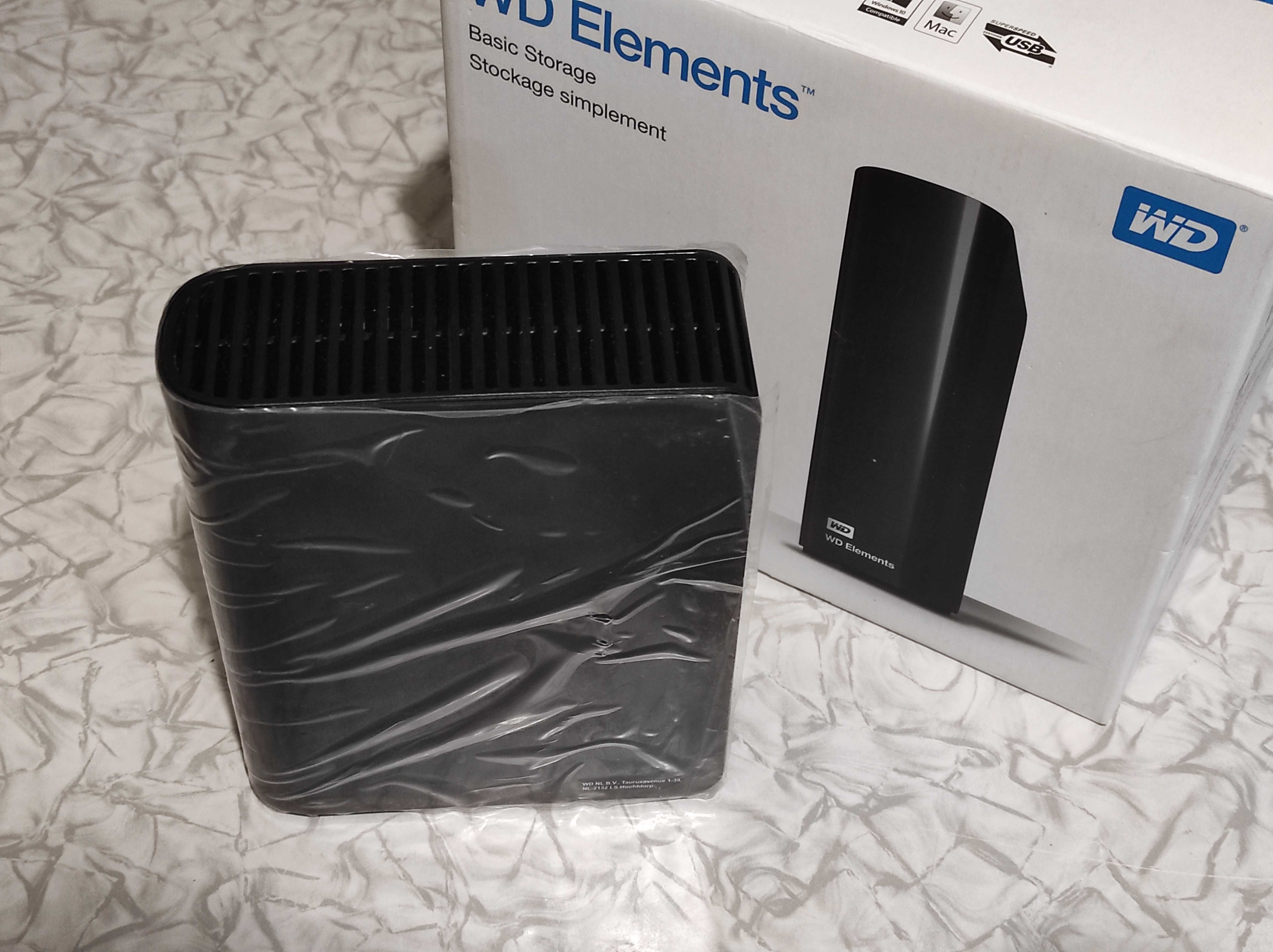 Зовнішній накопичувач WD Western Digital Elements 12TB