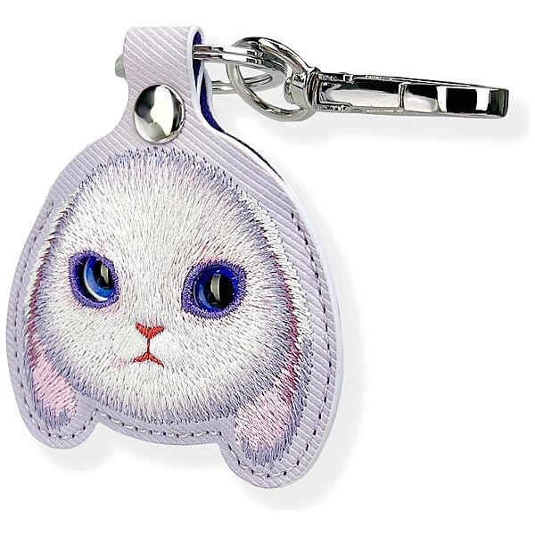 Etui Nimmy Big Eyed Pet 2.0 Rabbit na lokalizator - fioletowe