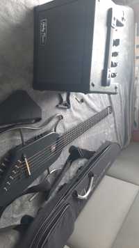 SILENT Gitara DONNER HUSH I wzmacniacz harley benton JAMBOX 15W