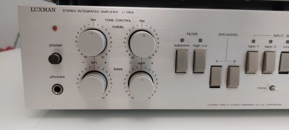Усилитель Luxman L-116A + Тюнер Luxman T111