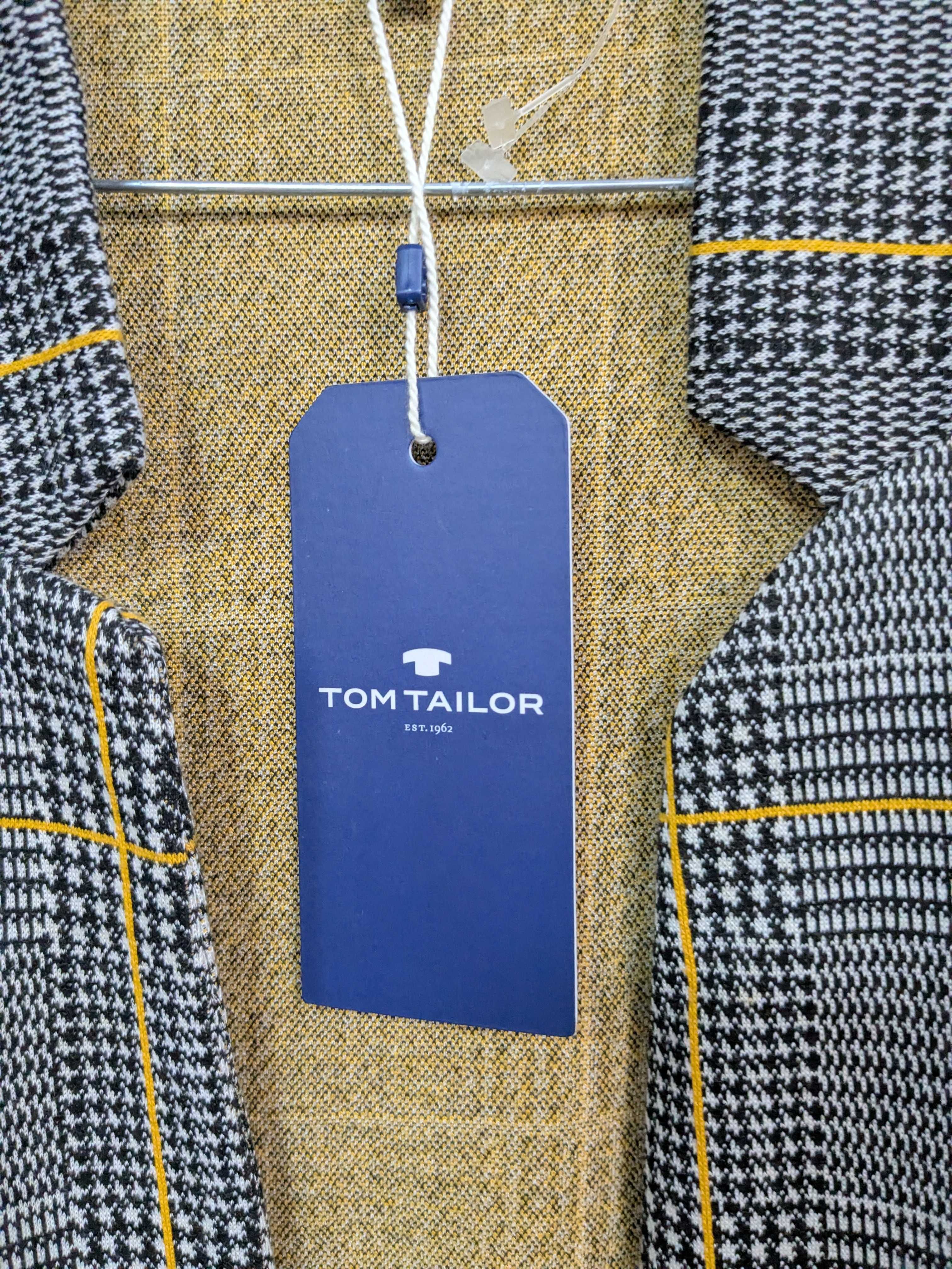 Tom Tailor marynarka damska długi rękaw kratka rozmiar M
