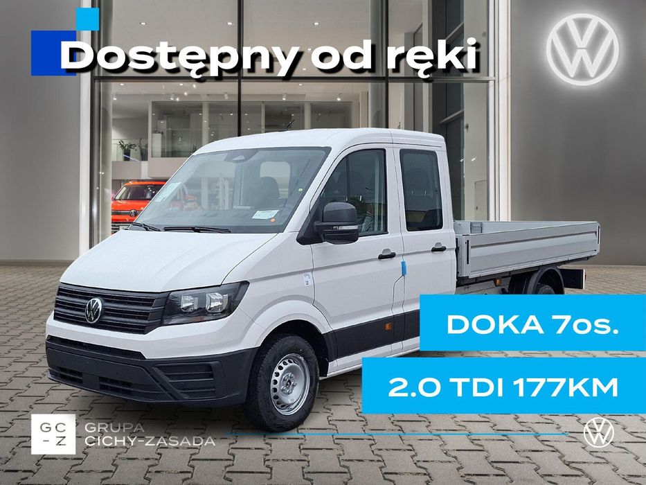 Volkswagen Crafter  !! DOSTĘPNY OD RĘKI!!! Crafter DOKA - 7 os. 2.0 TDI 177KM/manual