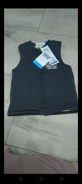 Kamizelka dla chłopca rozmiar 80 cm