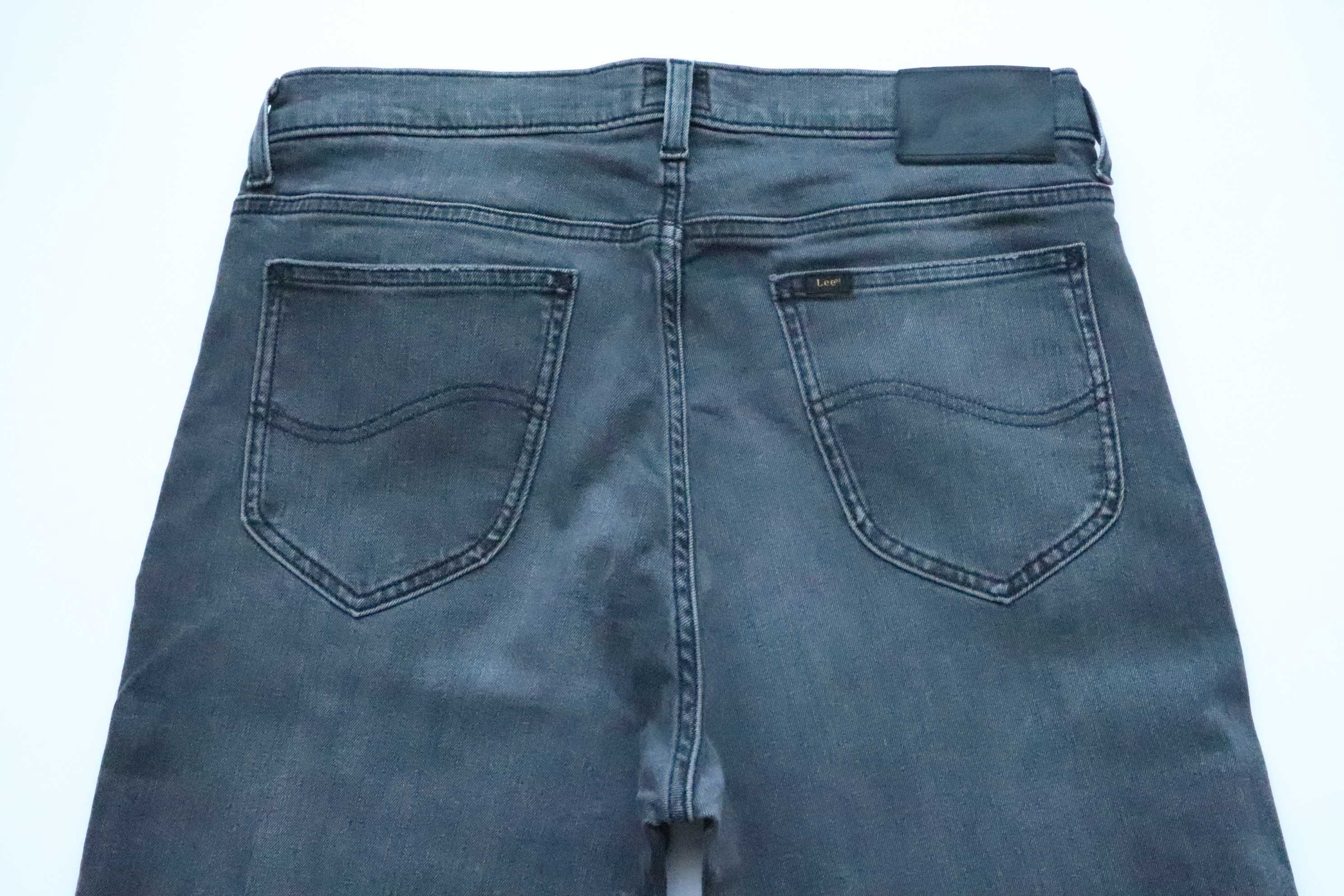 LEE RIDER W34 L34 spodnie męskie slim fit jeansy