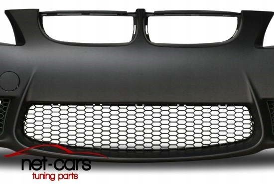 Zderzak przód + grill + halogeny BMW E90 E91 08-12 LCI wzór M3 Spryski