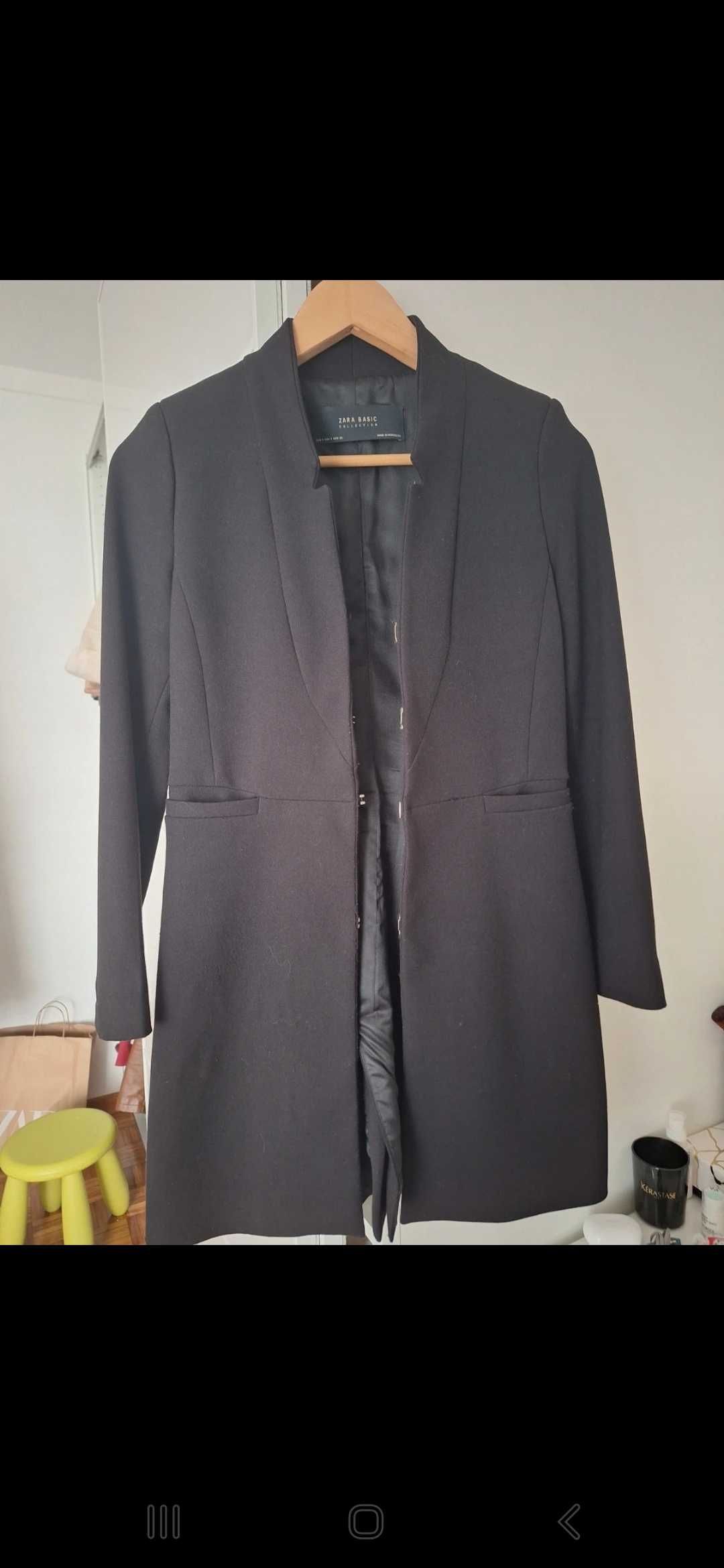 Casaco preto zara S