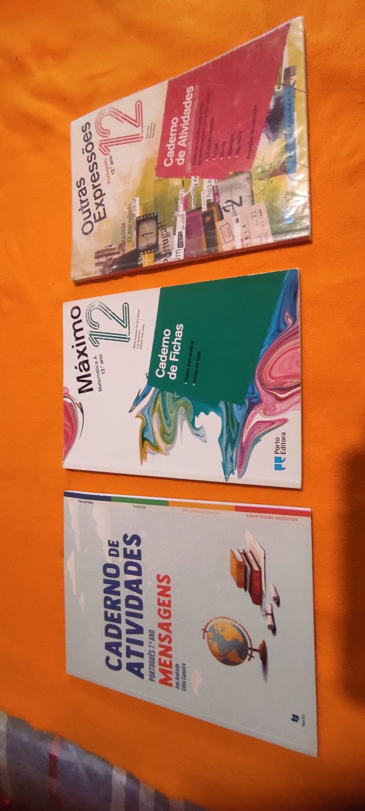 Livros escolares vários