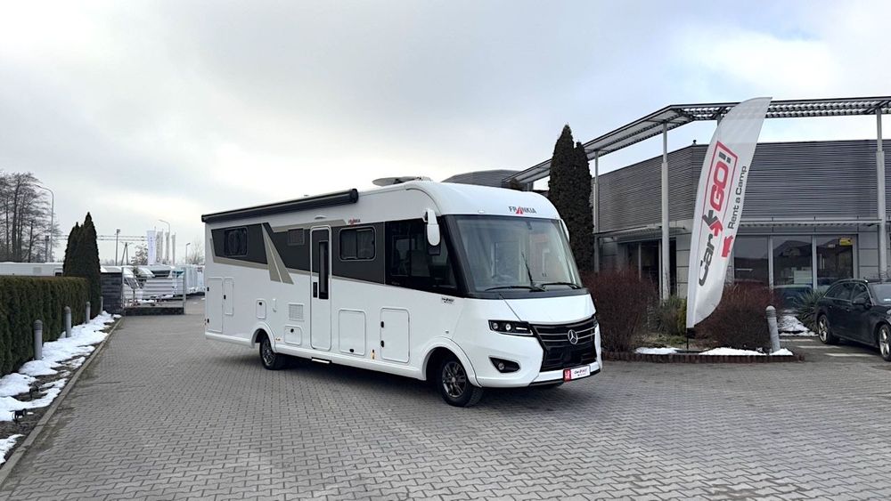 Frankia I8400 QD Platin  5,5t | Jak Nowy | 1950cm3 | 190KM | Automat | HAK | Podpory HPC