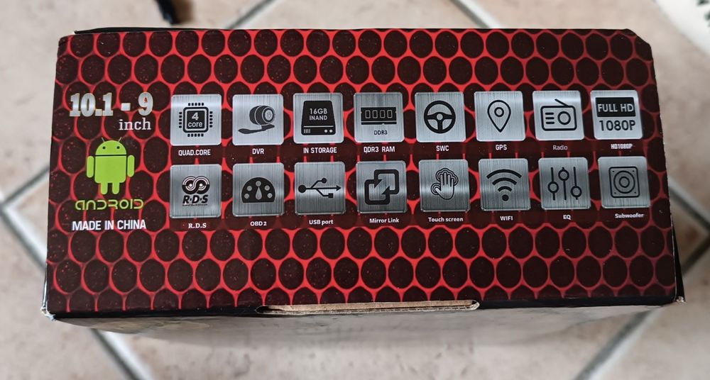 Autorrádio turbo sound 2-Din