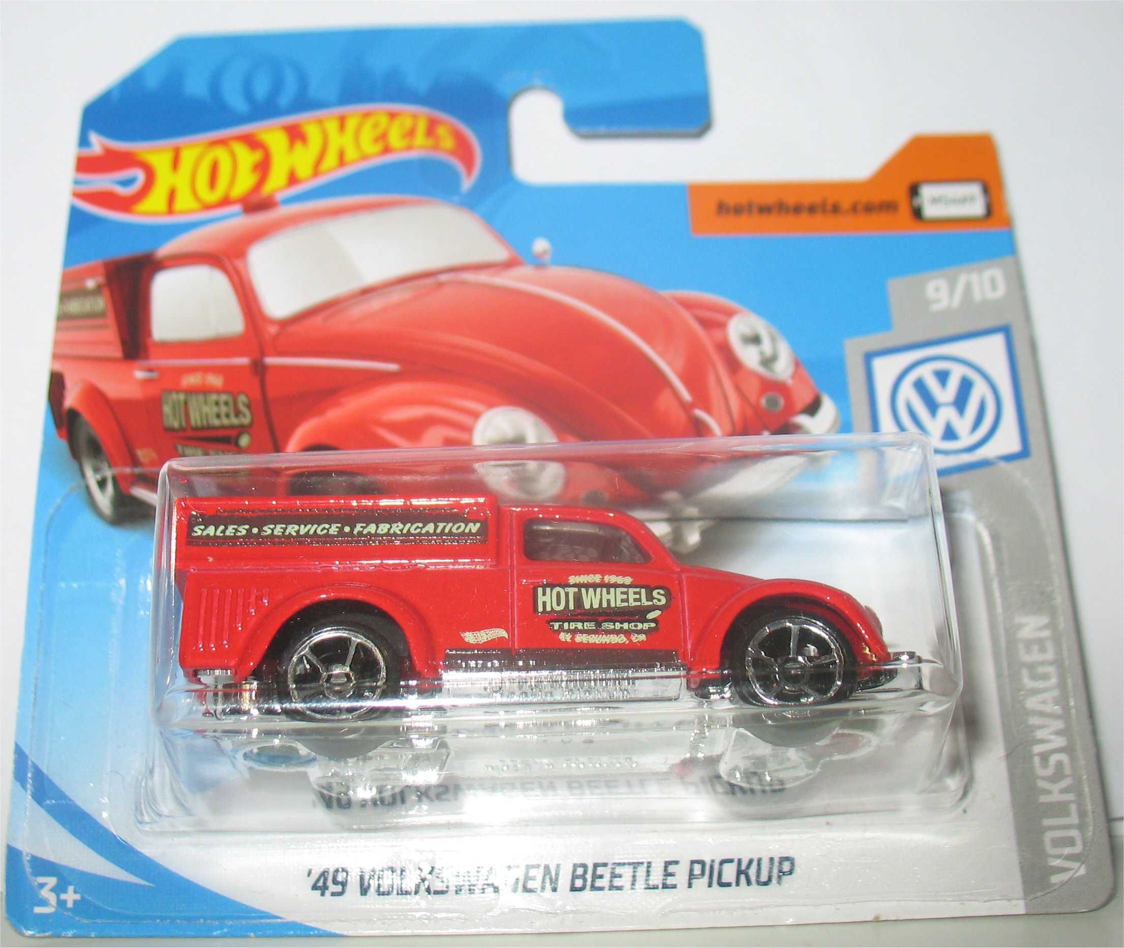 Hot Wheels - 49 Volkswagen Beetle Pickup (vermelho - 2019)