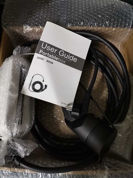 Carregador doméstico tipo 2, carro elétrico