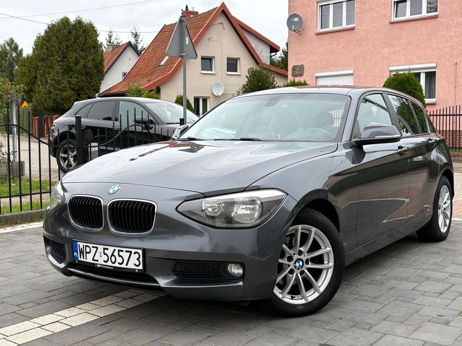 BMW Seria 1 2.0d 2013r Bardzo Ładny Stan Bezwypadkowa Oryginalny Lakier Zamiana