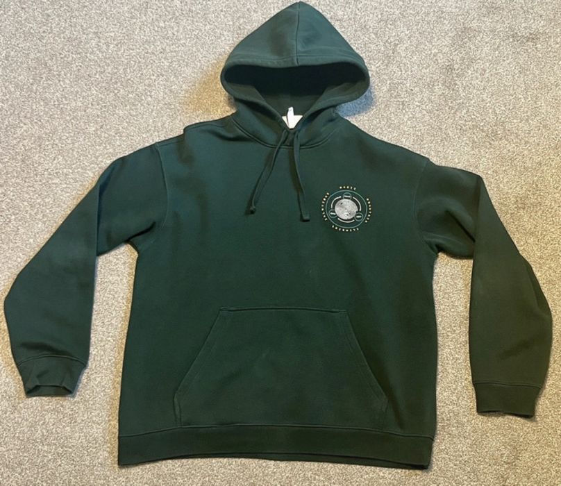 Bluza Zielona Z Nadrukiem H&M