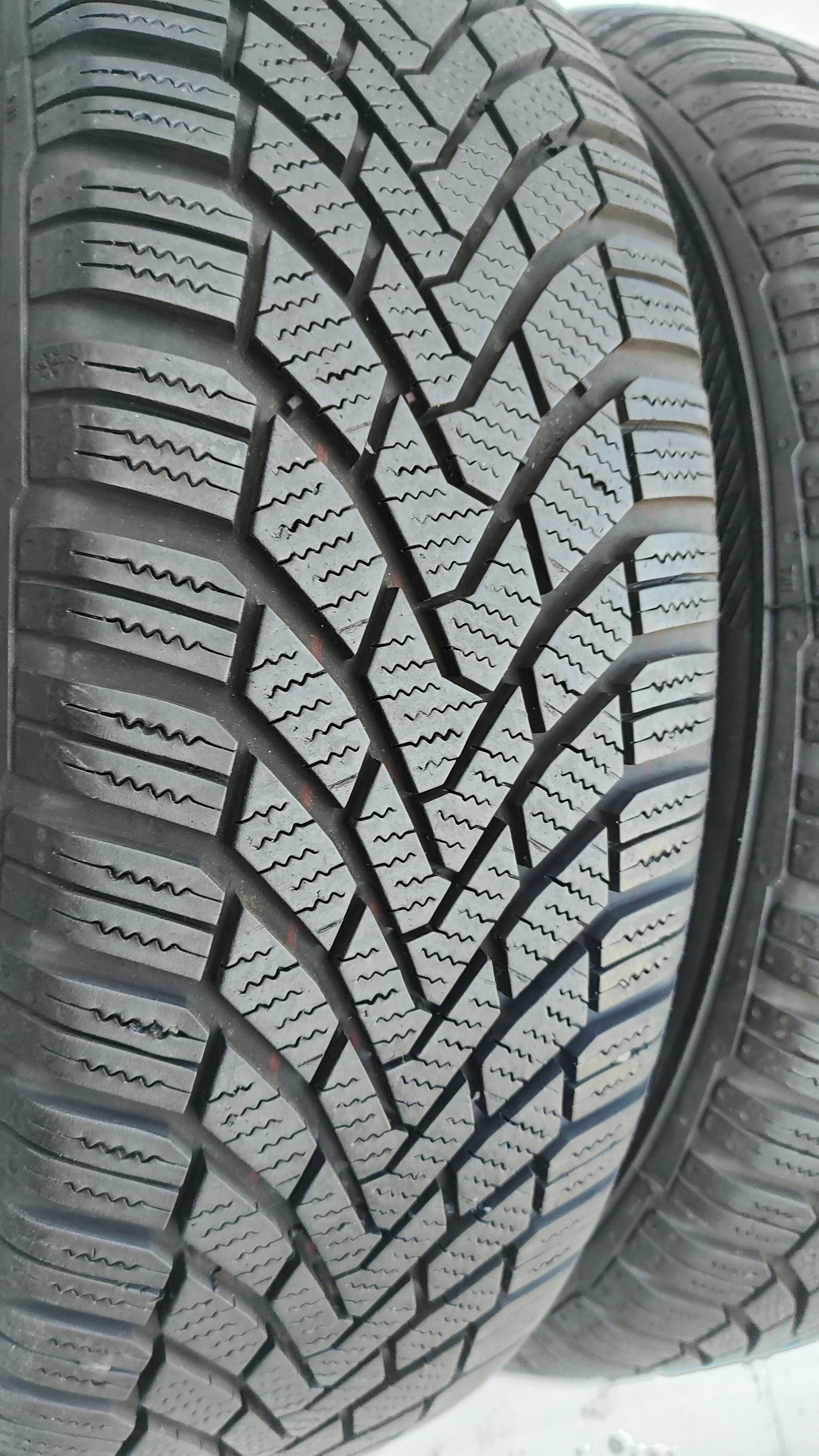 Opony Zimowe 195/65/15 Continental 2szt 7mm