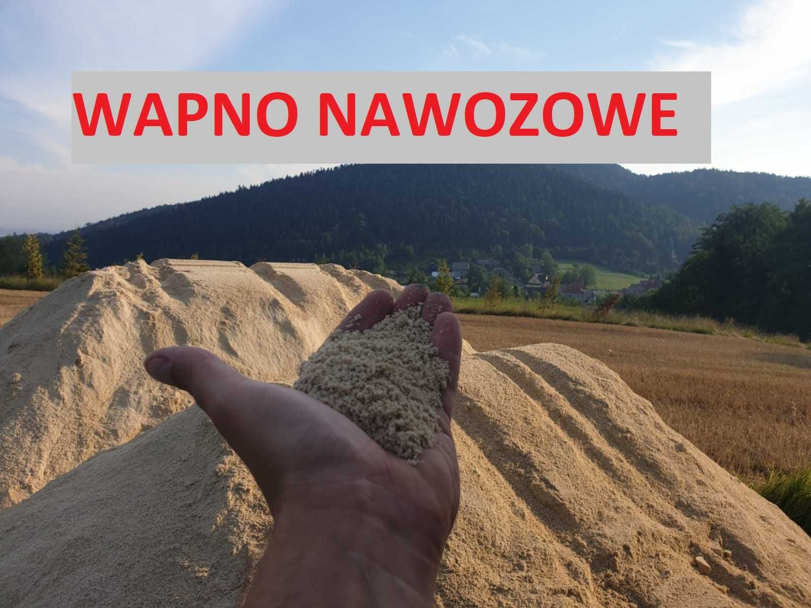 Wapno Nawozowe Węglanowe ,Magnezowe,Kreda-na Obfite Plony-ATESTY+FV