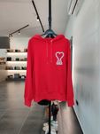 Худі AMI Paris Oversize Ami de Coeur hoodie Red