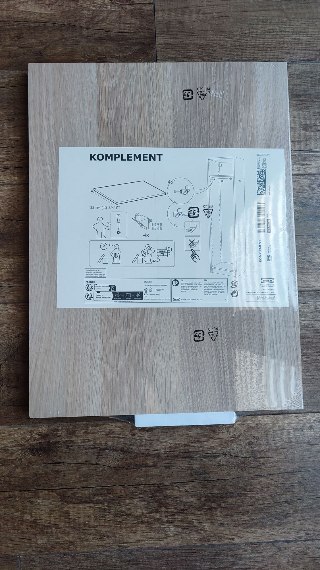 Nowa półka Komplement Ikea