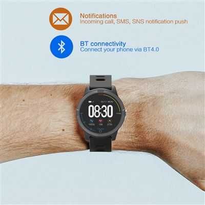 Smartwatch Prixton SWB28 Preto com função ECG