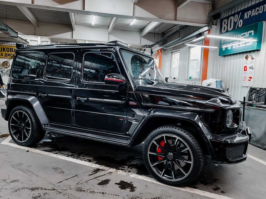 Диски Brabus 5*130 R22 на Mercedes Benz G Class W464 Кубик