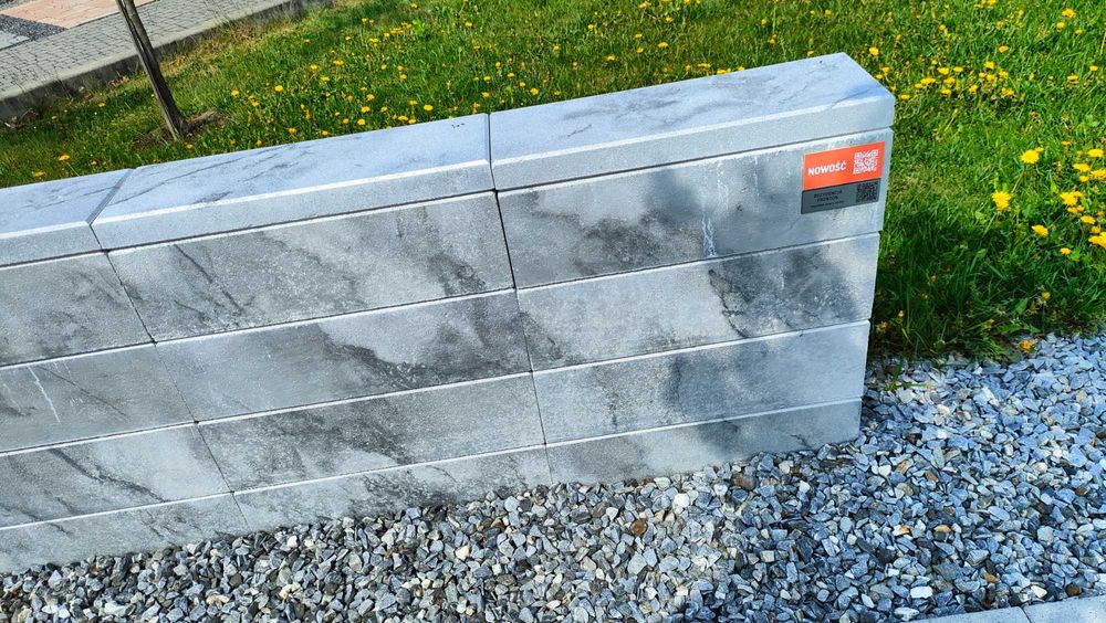 Ławka ławki z pustaków meble ogrodzeniowe pustak ogrodzenie murek mur