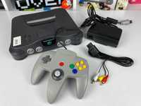 Консоль Nintendo N64 FAT Europe Charcoal Grey та Геймпад Nintendo Б/У