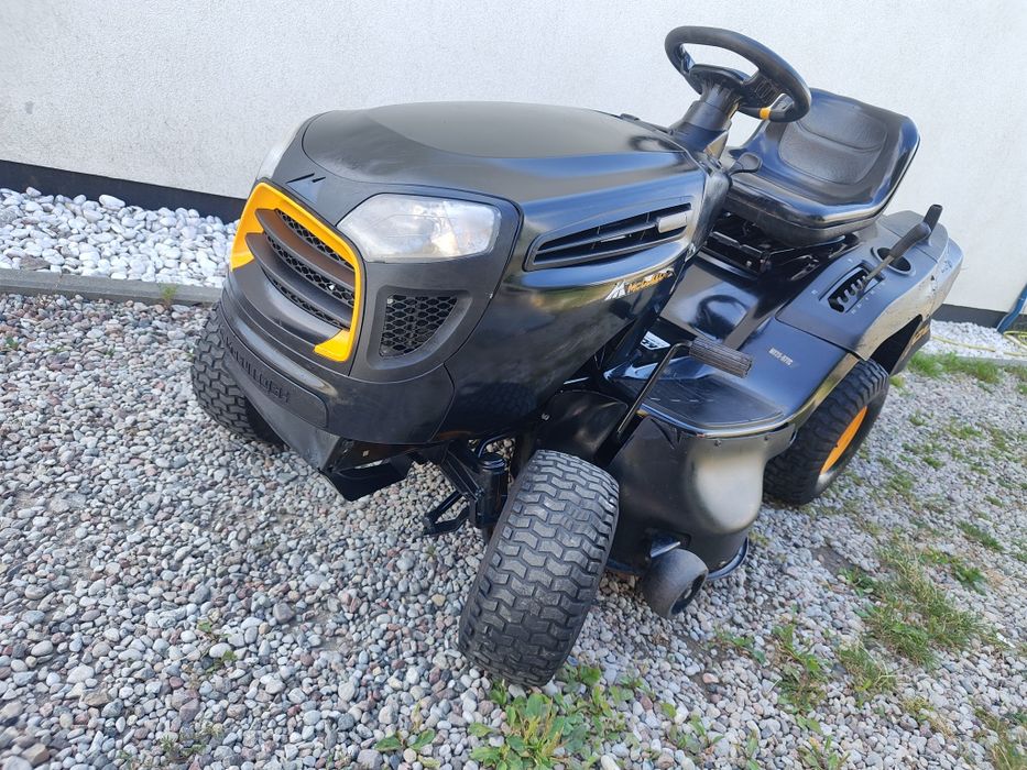 Traktorek ciagniczek kosiarka MCCULOCH kosz centralny skrzynia Hydro