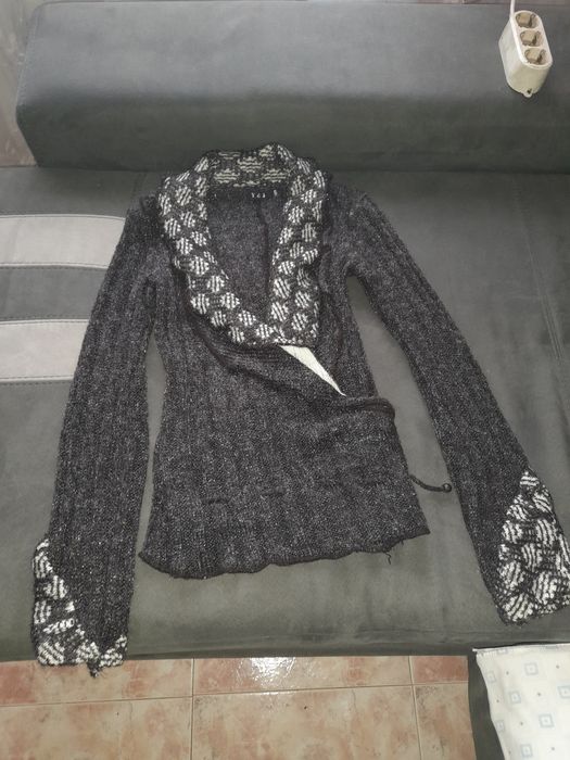 Camisola tracado de malha